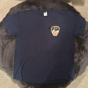 New NEVER WORN FDNY We will Never Forger 10 yrs t shirt